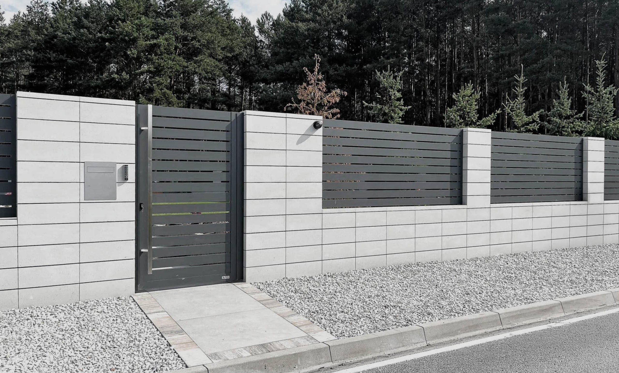 bloczki ogrodzeniowe